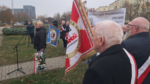 Mija 42. rocznica utworzenia Wojskowych Obozów Internowania. Uroczystość w Bydgoszczy/fot. Damian Klich