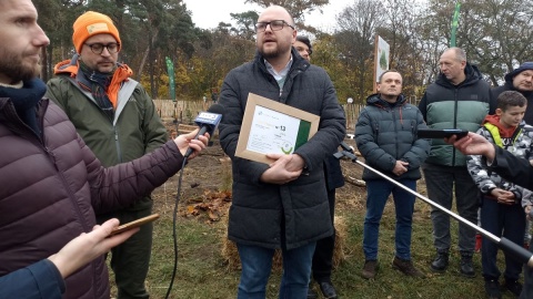 Sadzenie mikrolasu na bydgoskim Przedmieściu w Toruniu/fot. Monika Kaczyńska