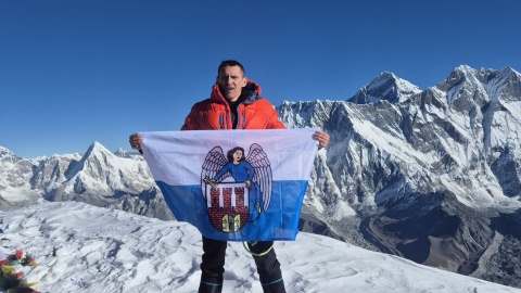 Sławomir Wiśniewski zdobył w Himalajach szczyt Ama Dablam/fot. materiały prywatne