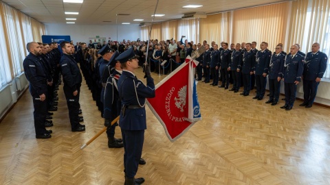 W szeregi kujawsko-pomorskiej policji wstąpiło 59 osób/fot. KWP w Bydgoszczy