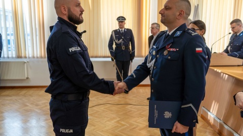 W szeregi kujawsko-pomorskiej policji wstąpiło 59 osób/fot. KWP w Bydgoszczy