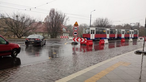 Utrudnienia na moście Bernardyńskim wprowadzają mieszkańców Bydgoszczy w niemałą dezorientację/fot. Wiktor Sobociński