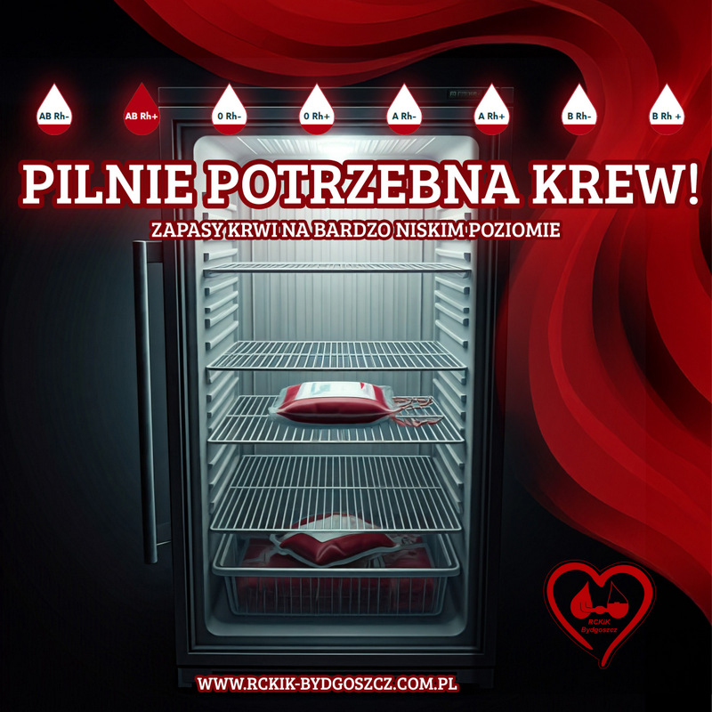 pilnie potrzebna krew lodowka