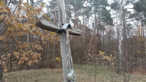 Teren dawnego cmentarza cholerycznego chcą uporządkować przedsiębiorca Jacek Piotrowski i radny Mateusz Gilar. Na zdjęciu z Michałem Zarębą