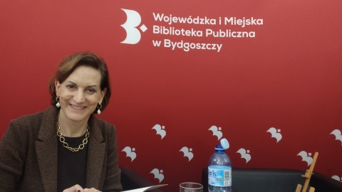 Anne Applebaum spotkała się z czytelnikami w Wojewódzkiej i Miejskiej Bibliotece Publicznej w Bydgoszczy/fot. Maciej Wilkowski