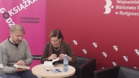 Anne Applebaum spotkała się z czytelnikami w Wojewódzkiej i Miejskiej Bibliotece Publicznej w Bydgoszczy/fot. Maciej Wilkowski