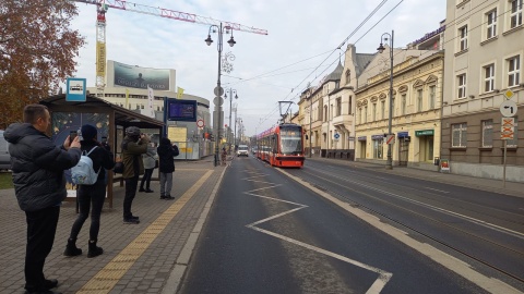 Na bydgoskie tory wyjechał świąteczny tramwaj/fot. Agata Raczek