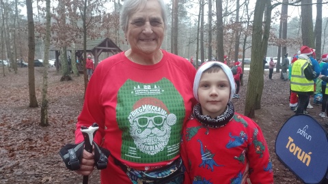 Mikołajkowy parkrun w Toruniu/fot Michał Zaręba