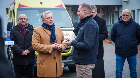 Włocławski szpital ma dwie nowe karetki/fot. Wojewódzki Szpital Specjalistyczny we Włocławku/Facebook