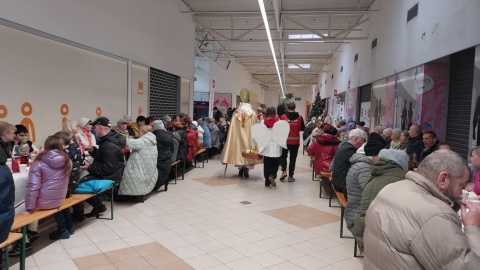 Wigilia dla potrzebujących zorganizowana przez Caritas Diecezji Bydgoskiej/fot. Jolanta Fischer