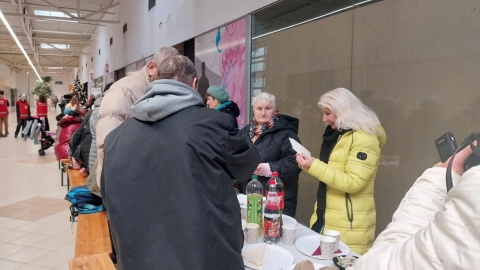 Wigilia dla potrzebujących zorganizowana przez Caritas Diecezji Bydgoskiej/fot. Jolanta Fischer