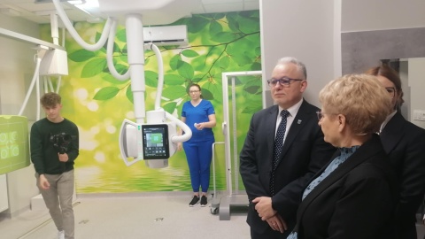 Otwarcie Pracowni Tomografii Komputerowej w szpitalu w Żninie/fot. Monika Siwak