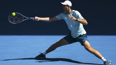 Hurkacz po batalii z Miedwiediewem odpadł z Australian Open. Zieliński w finale miksta