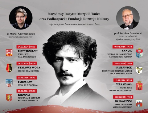 Paderewski Symphony Orchestra rusza w trasę. Zaczyna i kończy w naszym regionie