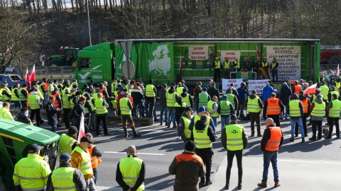 Rolnicy rozpoczynają blokadę przejścia granicznego w Świecku. Będą utrudnienia