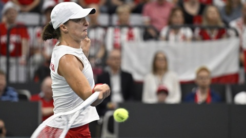 Tenis: Polki pokonały Szwajcarię w Billie Jean King Cup i awansowały do turnieju finałowego