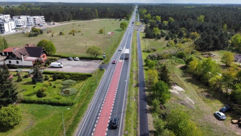 Rowerem nad jezioro. Droga dla cyklistów z Brzozy do Nowej Wsi Wielkiej gotowa [zdjęcia]