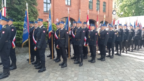 Obchody Dnia Strażaka w Toruniu. Młodsze pokolenie uczy się tej tradycji [zdjęcia]