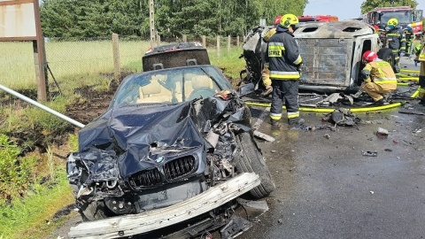 Kierowca był trzeźwy, trwają badania toksykologiczne. Śledztwo po śmiertelnym wypadku pod Tucholą