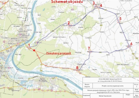 Uwaga kierowcy Drogowcy zamykają przejazd kolejowy w Strzyżawie [mapka]