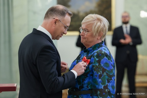 Andrzej Duda despidió y honró al Presidente de la República de Polonia [wideo]