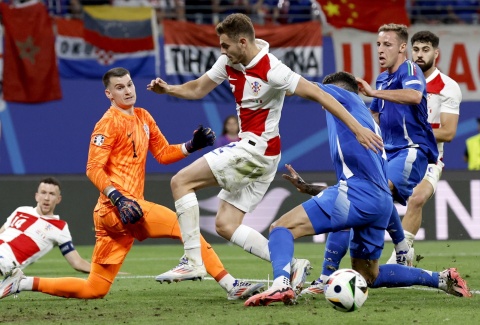 Euro 2024: Chorwacja prawie poza turniejem Hiszpania zwycięska [wyniki]