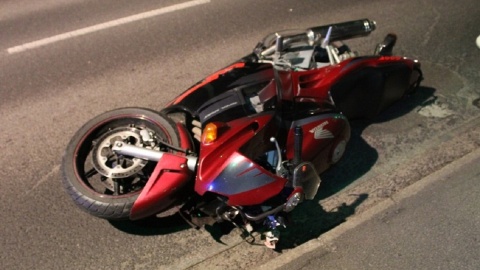 Tragiczny wypadek na moście Rydza-Śmigłego we Włocławku. Zginął motocyklista