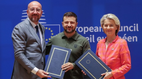 Unia Europejska zawarła umowę o bezpieczeństwie z Ukrainą