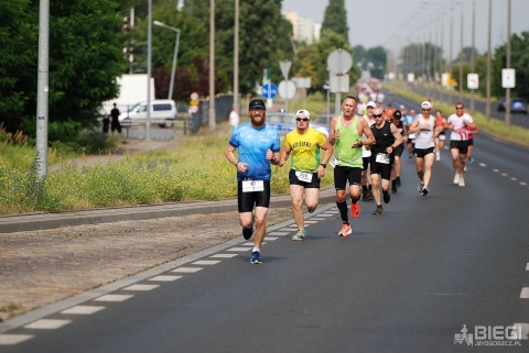 Efektowny krajobraz miasta wynagrodził wielki wysiłek. Bieg Kamienna Piątka w Bydgoszczy