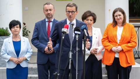 Morawiecki w regionie: Zleciliśmy badania, żeby wyłonić najlepszego kandydata na prezydenta