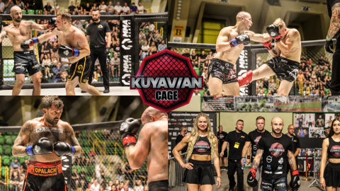 To było święto sportów walki w Inowrocławiu. Gwiazda MMA uświetniła galę Kuyavian Cage