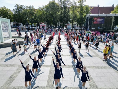 Ich taniec robi wrażenie. Mażoretki z całego kraju rywalizowały w Chełmnie