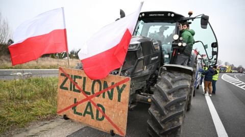 Protesty rolników w kilku województwach. Największy rozpoczął się w Elblągu