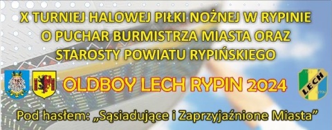 Sąsiadujące i zaprzyjaźnione miasta. To już 10. edycja turnieju halowej piłki w Rypinie