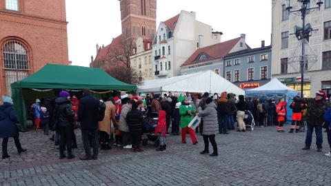 Moc życzeń, wspomnień i świątecznych potraw. Miejskie Wigilie w Toruniu i Włocławku