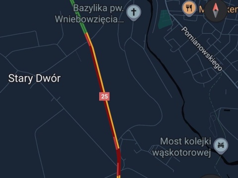 Śmiertelny wypadek na trasie Bydgoszcz - Koronowo. Zderzenie na wysokości Stopki