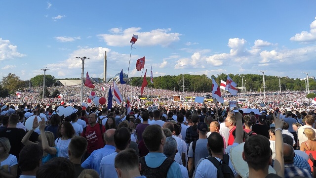 Czwarta rocznica protestów na Białorusi. Społeczeństwo jest tu inne, niż rosyjskie