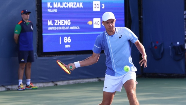 US Open: Kamil Majchrzak odpadł w ostatniej rundzie kwalifikacji. W imprezie zagra Maks Kaśnikowski