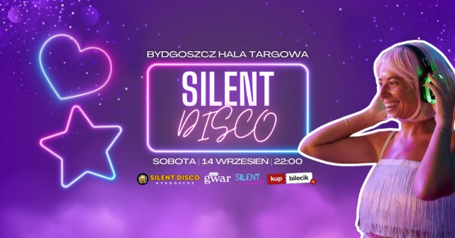 Tancerz sam wybiera muzykę. Silent Disco w GWAR Foodhall w Bydgoszczy