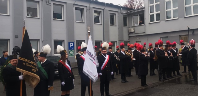 Górnicy z Inowrocławia uczcili świętą Barbarę z okazji wielkiego dnia swojej branży