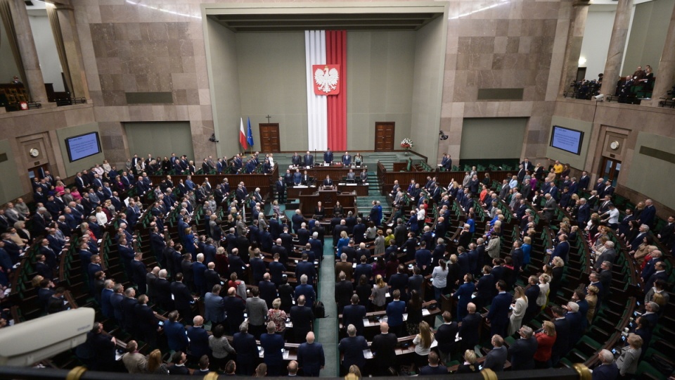 Sala posiedzeń Sejmu/fot. Marcin Obara, PAP