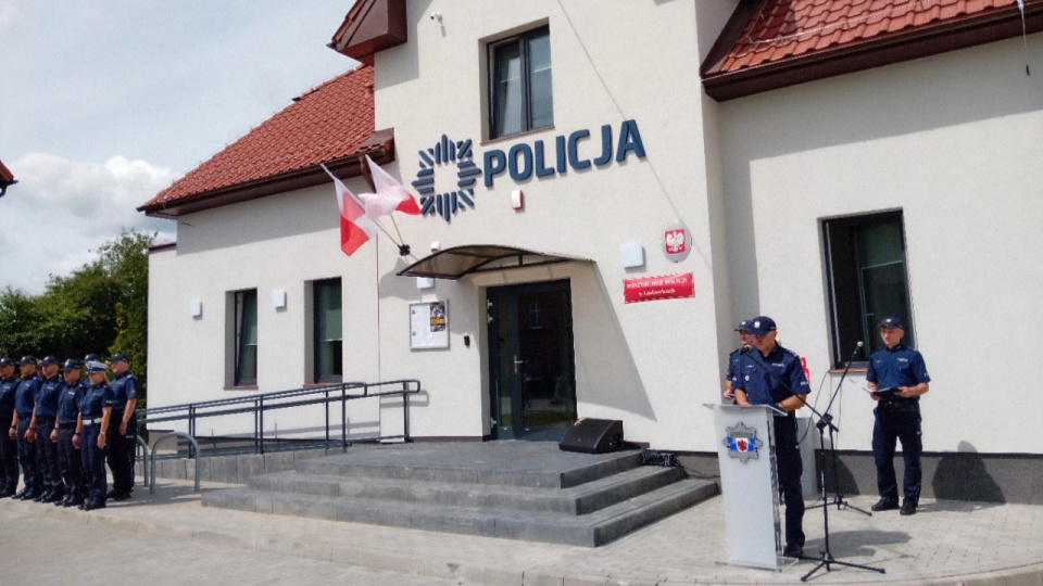 Nowy posterunek policji w Laskowicach został uroczyście otwarty/fot: Marcin Doliński