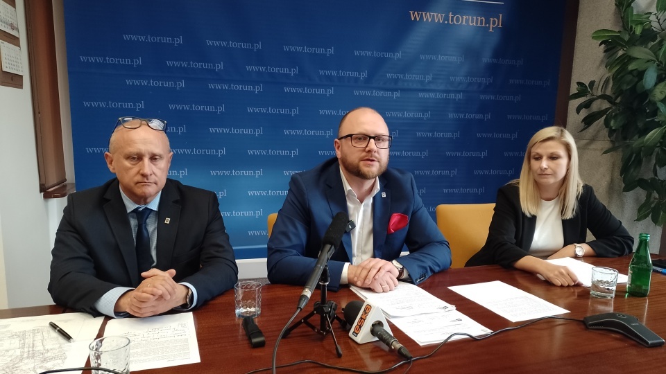 Konferencja prasowa w sprawie sytuacji w SSM w Toruniu/fot. Michał Zaręba/archiwum