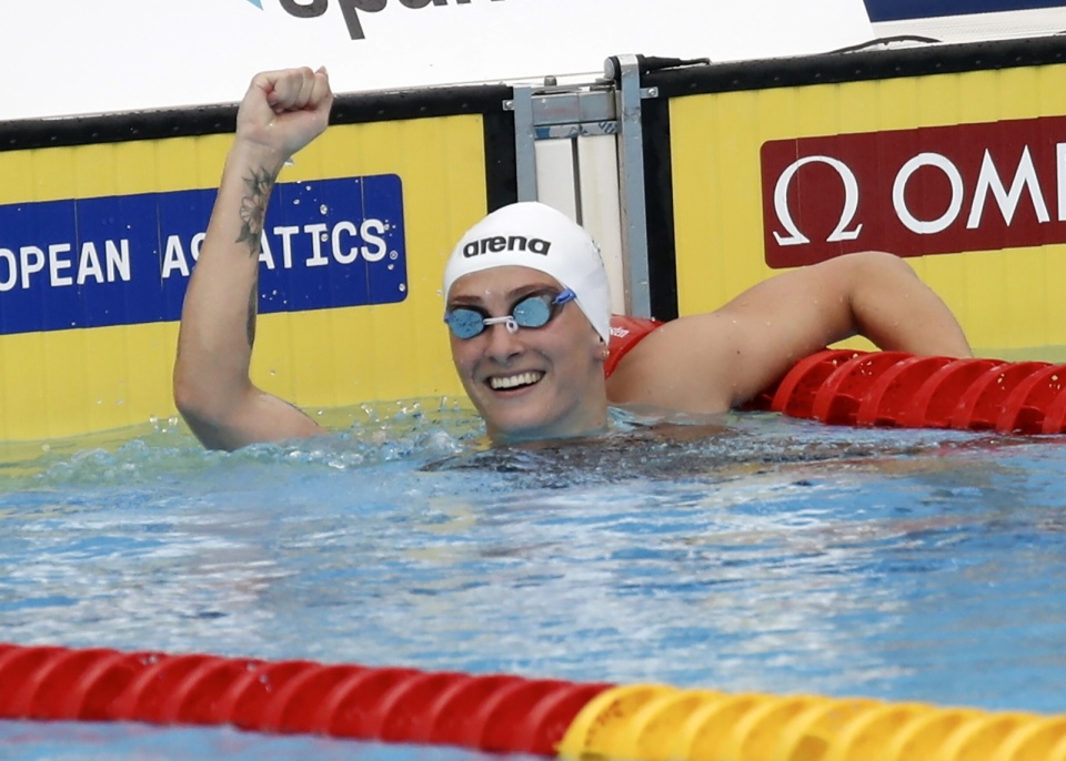 Dominika Sztandera zdobyła dwa zlote medale/fot. PAP/EPA/Antonio Bat