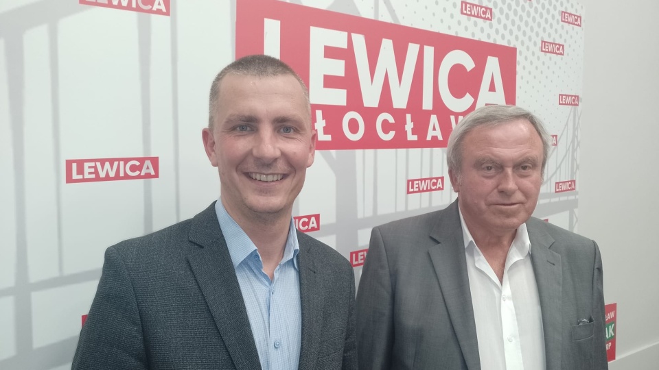Od lewej: prezydent Włocławka Krzysztof Kukucki i kandydat Paktu Senackiego Stanisław Pawlak/fot. Michał Zaręba