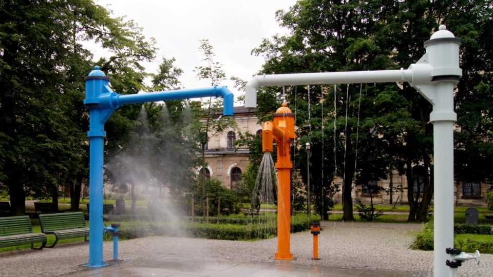 Dziś pytaliśmy o nietypowe fontanny w Aleksandrowie Kujawskim/fot. Henryk Żyłkowski, Archiwum