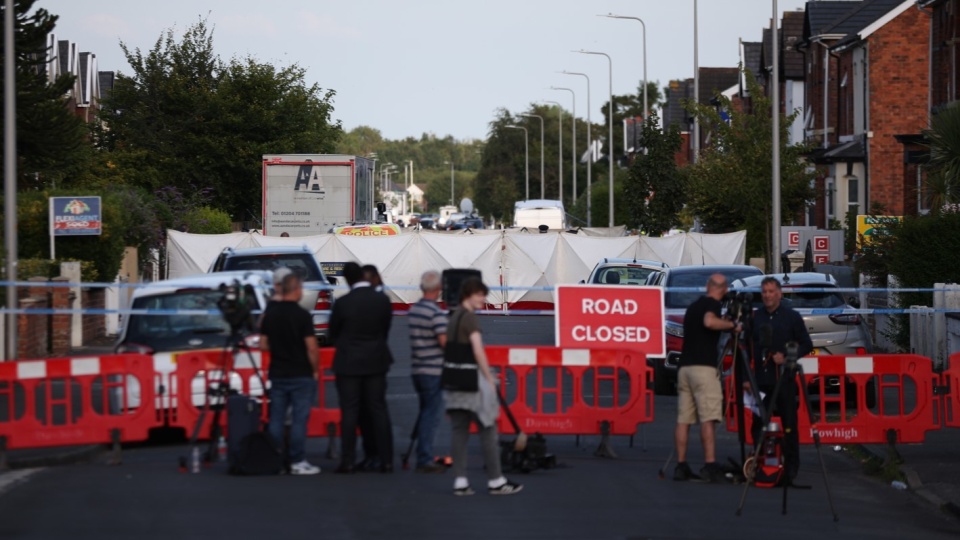 Dwoje dzieci nie żyje, a dziewięcioro zostało rannych po ataku 17-letniego nożownika w angielskim Southport/fot: EPA, Adam Vaughan