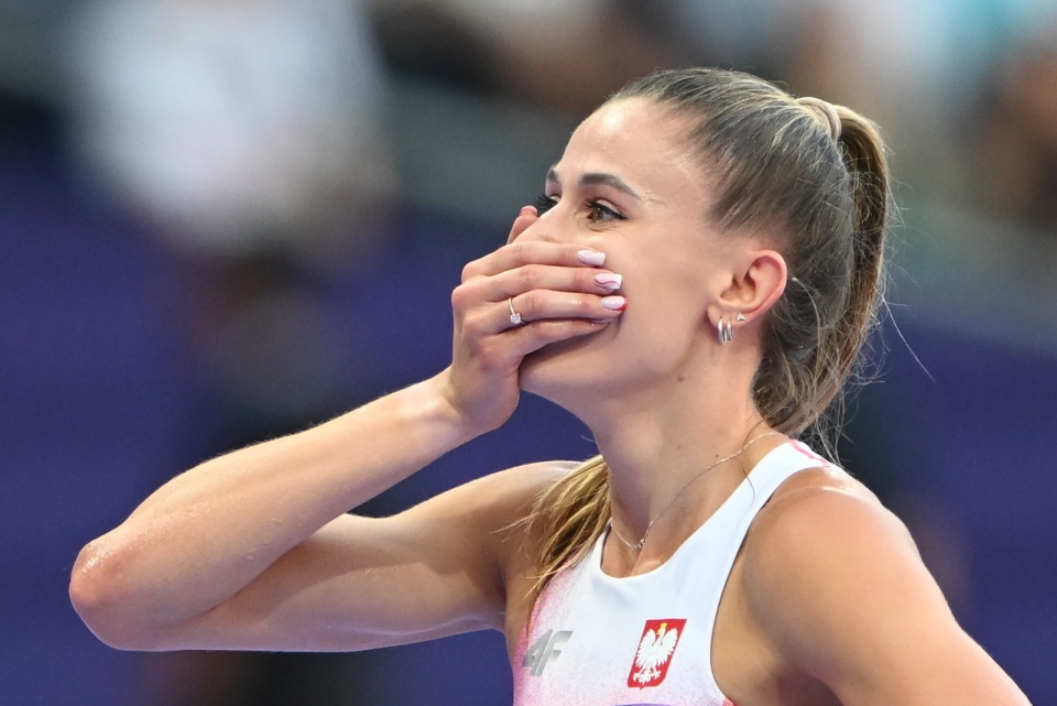 Natalia Kaczmarek udźwignęła presję i wywalczyła olimpijski medal/fot. PAP/Adam Warżawa