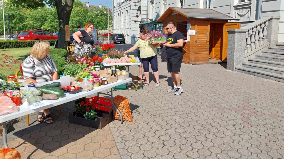 Kolorowy kiermasz przy bydgoskiej Bazylice ma wspomóc budowę baru socjalnego/fot: Jolanta Fischer