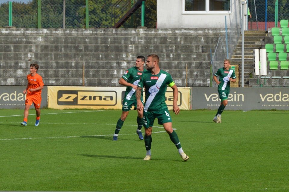 Olimpia Grudziądz pokonała GKS Jastrzębie na wyjeździe./fot. Patryk Głowacki, archiwum